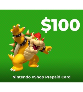 eShop Prepaid Card $100 CA Nintendo eShop Key 